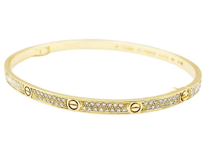 Bracciale CARTIER, "Love", oro giallo, diamanti. - vista 3