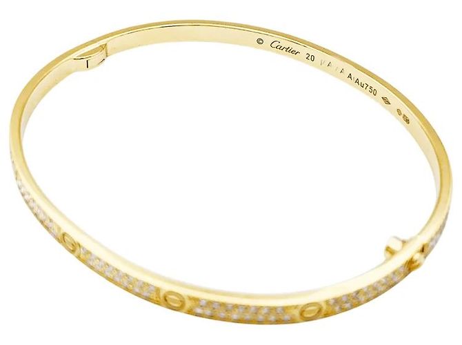 Bracciale CARTIER, "Love", oro giallo, diamanti. - vista 4