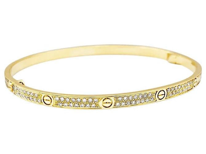 Bracciale CARTIER, "Love", oro giallo, diamanti. - vista 5