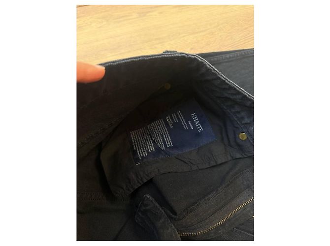 Jeans Khaite Neri in Cotone Nero - vista 5