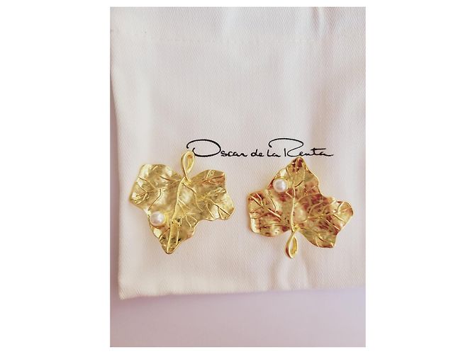 Orecchini Oscar de la Renta D'oro - vista 5