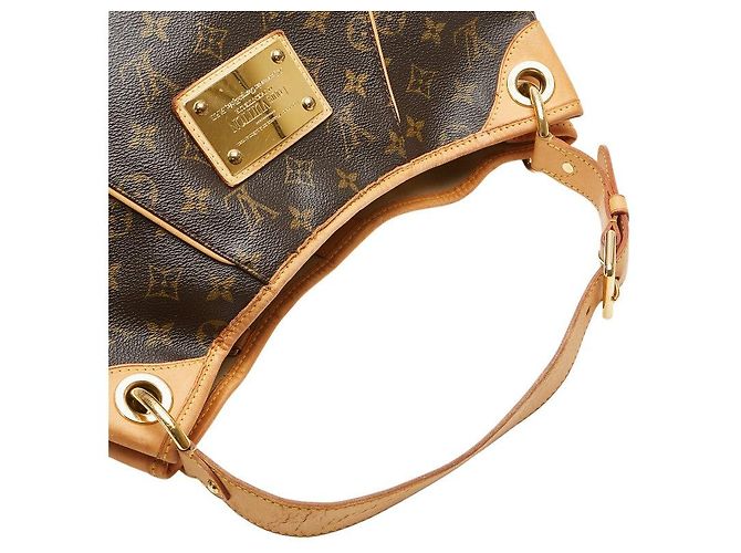 Borsa a Spalla Galliera PM Monogram Louis Vuitton Marrone Bronzo - vista 12