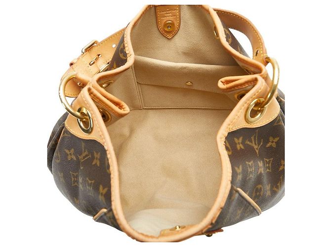 Borsa a Spalla Galliera PM Monogram Louis Vuitton Marrone Bronzo - vista 13