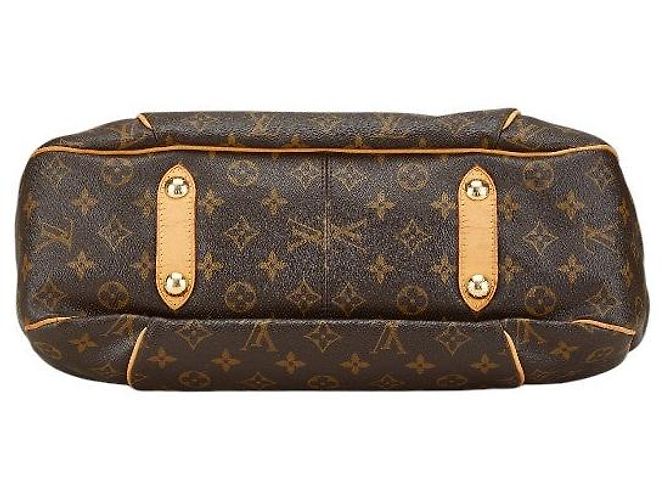 Borsa a Spalla Galliera PM Monogram Louis Vuitton Marrone Bronzo - vista 3