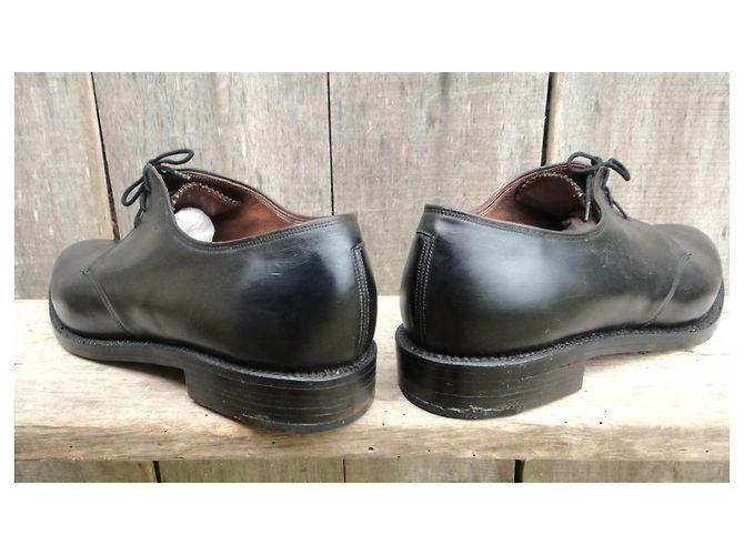 Autre Marque Derbies Pratic Selection em couro preto 45 - vista 5