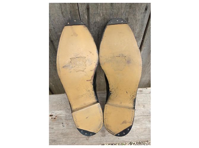 Autre Marque Derbies Pratic Selection em couro preto 45 - vista 6