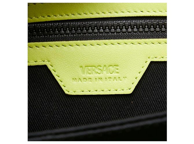 Clutch de couro Medusa da Versace - vista 10