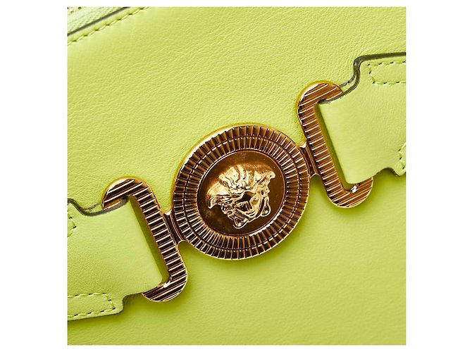 Clutch de couro Medusa da Versace - vista 9