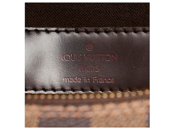 Borsa a Spalla Naviglio Damier Louis Vuitton Marrone Bronzo - vista 11