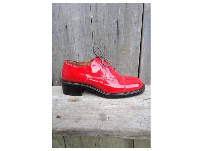 Derby Sartore Jerry in vernice rossa 36,5 Rosso - vista 12