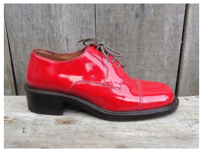 Derby Sartore Jerry in vernice rossa 36,5 Rosso - vista 2