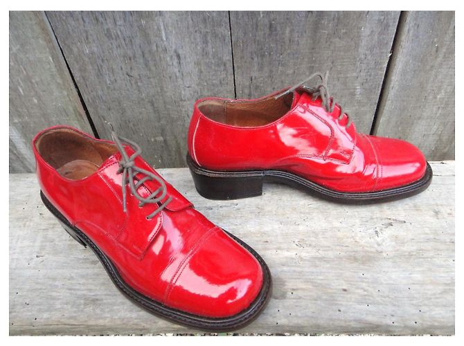 Derby Sartore Jerry in vernice rossa 36,5 Rosso - vista 3