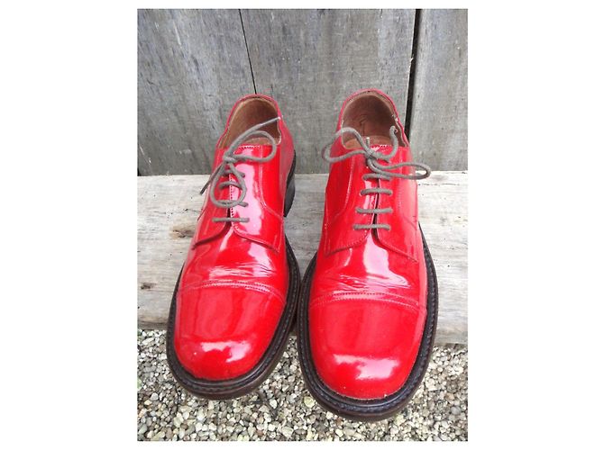 Derby Sartore Jerry in vernice rossa 36,5 Rosso - vista 4