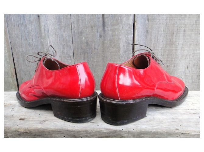 Derby Sartore Jerry in vernice rossa 36,5 Rosso - vista 5