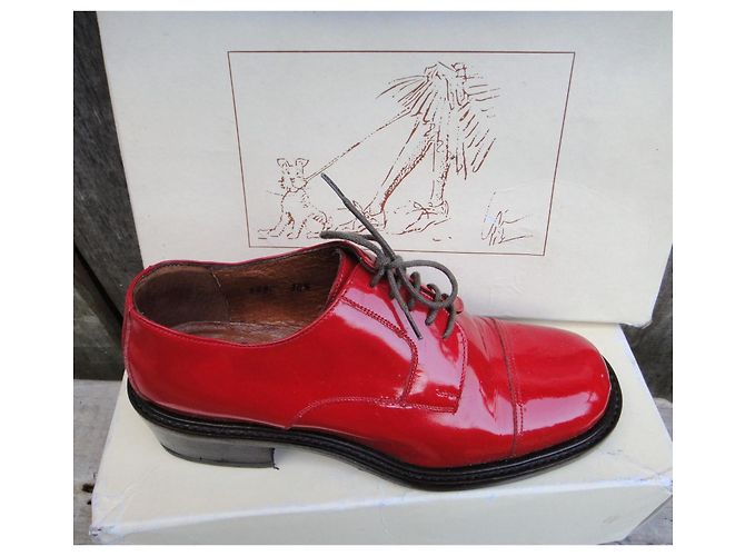 Derby Sartore Jerry in vernice rossa 36,5 Rosso - vista 7