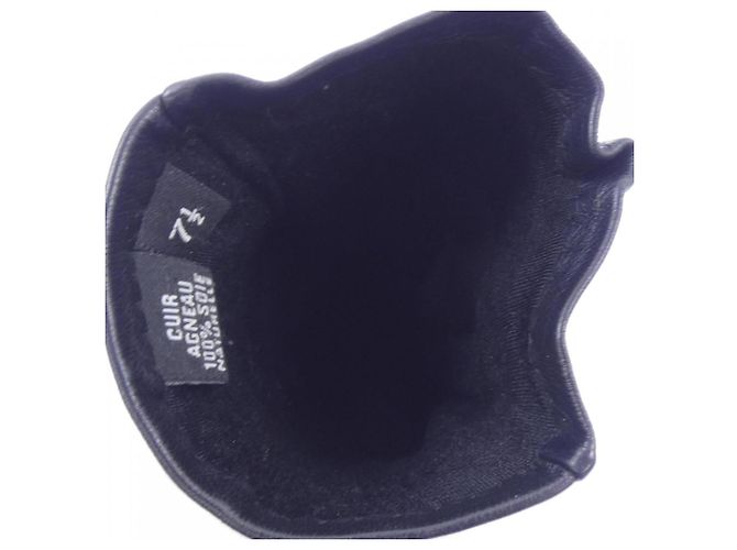 Schwarze Warme Handschuhe Chanel - view 4