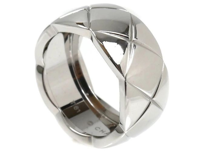Anello Coco Crush in Oro Bianco 18K Chanel - vista 2