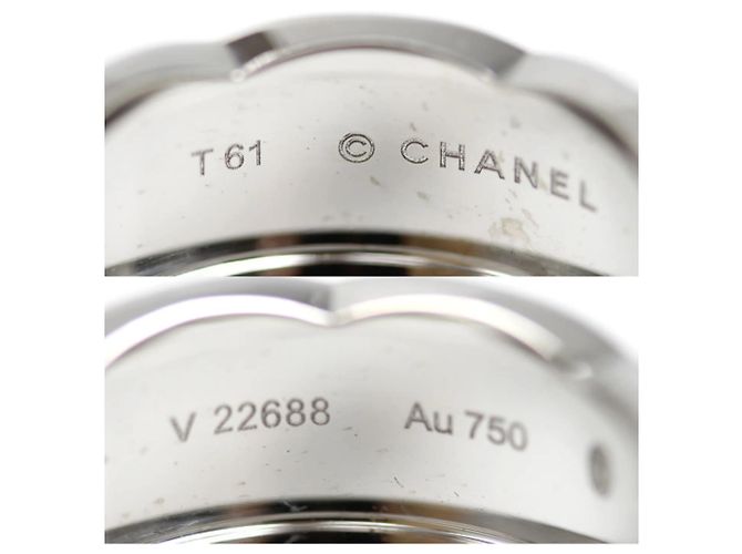 Anello Coco Crush in Oro Bianco 18K Chanel - vista 5