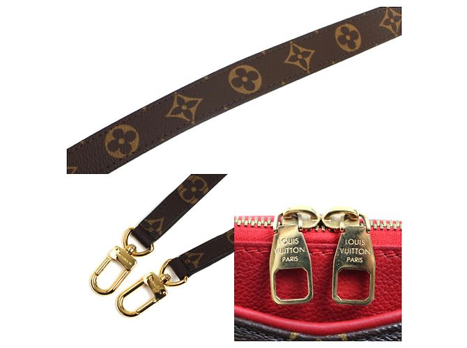 Borsa a Spalla Pallas BB di Louis Vuitton Marrone Rosso - vista 10