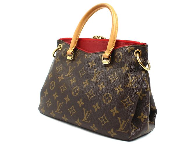 Borsa a Spalla Pallas BB di Louis Vuitton Marrone Rosso - vista 2