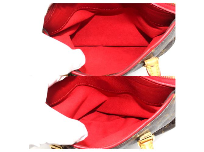 Borsa a Spalla Pallas BB di Louis Vuitton Marrone Rosso - vista 5