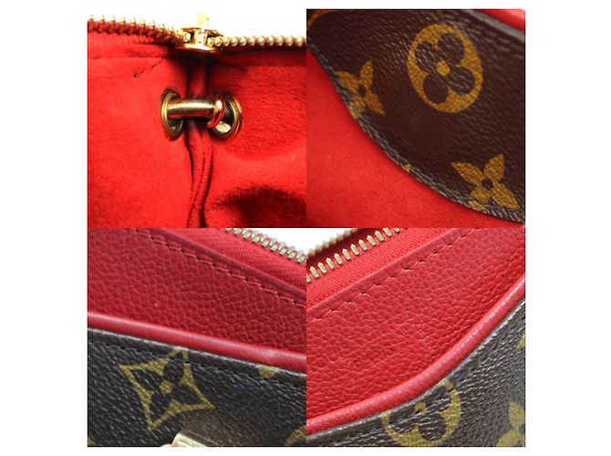Borsa a Spalla Pallas BB di Louis Vuitton Marrone Rosso - vista 6