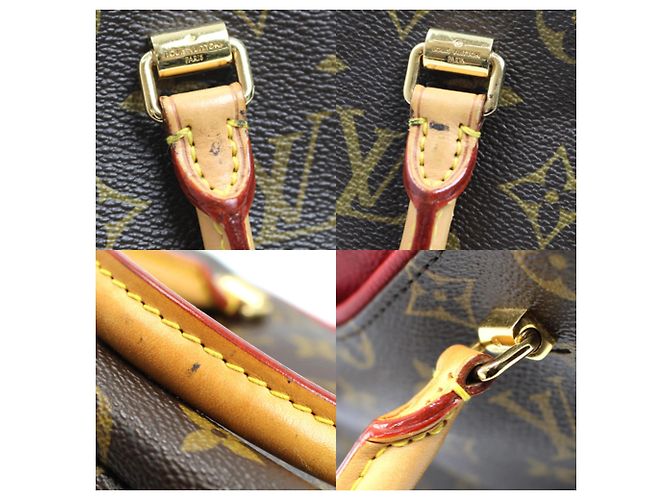 Borsa a Spalla Pallas BB di Louis Vuitton Marrone Rosso - vista 9