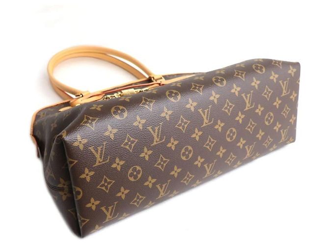 Borsa tote Evermore MM Louis Vuitton Marrone - vista 3