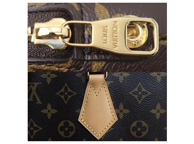 Borsa tote Evermore MM Louis Vuitton Marrone - vista 6