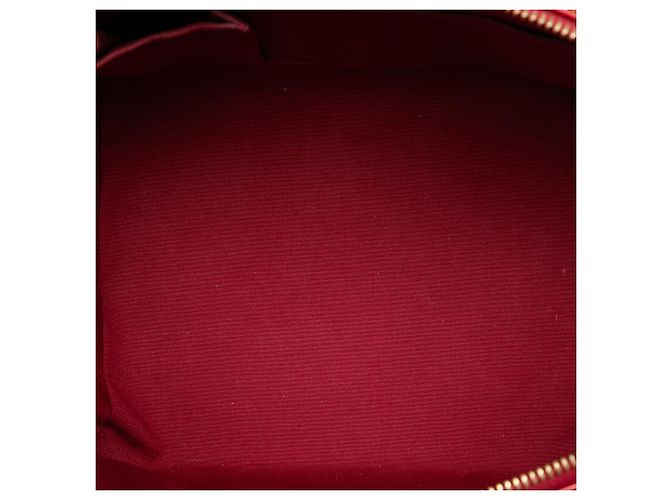 Louis Vuitton Rosso Monogram Vernis Bellevue PM - vista 4