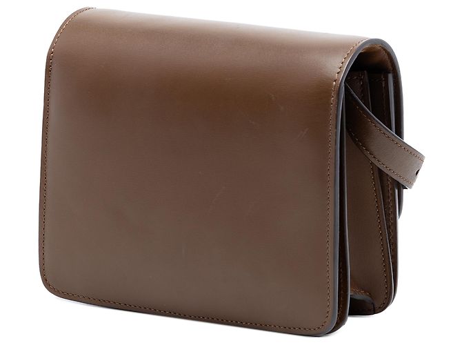 Classic Box Céline Celine Piccola Scatola Classica in Pelle Marrone - Ansicht 2