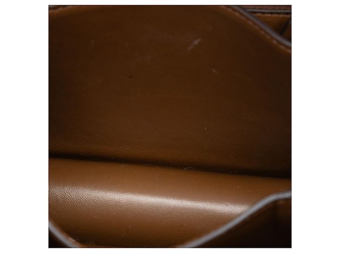 Classic Box Céline Celine Piccola Scatola Classica in Pelle Marrone - Ansicht 4