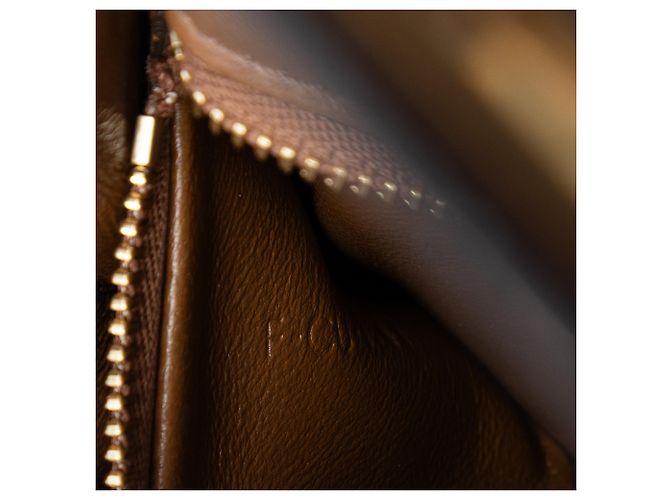 Classic Box Céline Celine Piccola Scatola Classica in Pelle Marrone - Ansicht 6