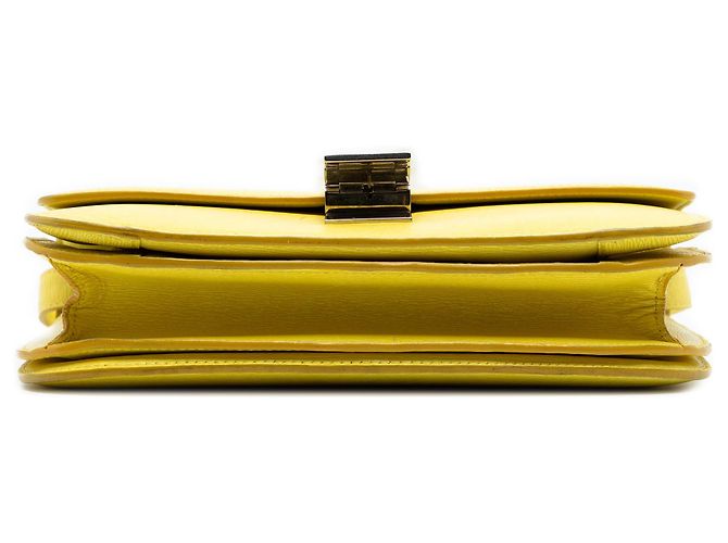 Classic Box Céline Celine Gelb Mittel Kalbsleder Klassische Box - Ansicht 3