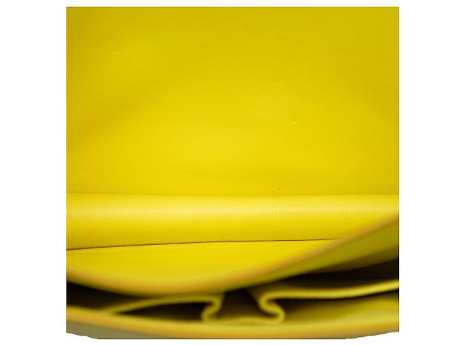 Classic Box Céline Celine Gelb Mittel Kalbsleder Klassische Box - Ansicht 4