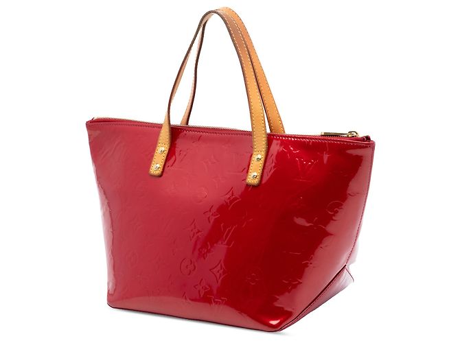 Louis Vuitton Rosso Monogram Vernis Bellevue PM - vista 2