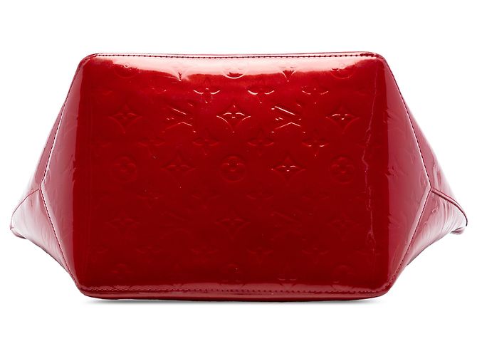 Louis Vuitton Rosso Monogram Vernis Bellevue PM - vista 3