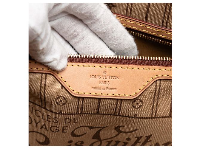 Louis Vuitton Neverfull GM Monogramm Braun - Ansicht 5