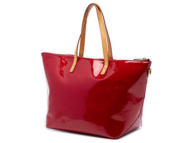 Louis Vuitton Rosso Monogram Vernis Bellevue GM - vista 2