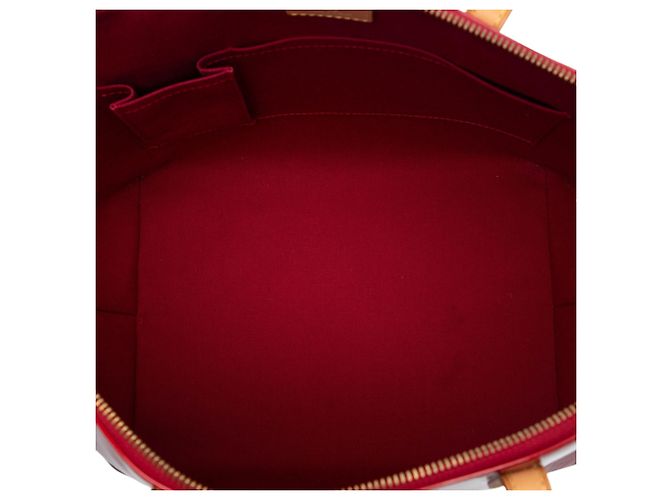 Louis Vuitton Rosso Monogram Vernis Bellevue GM - vista 4