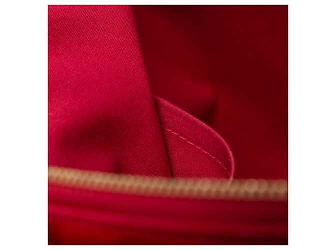 Louis Vuitton Rosso Monogram Vernis Bellevue GM - vista 6