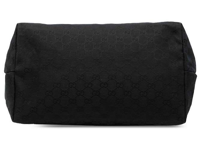 Borsa Tote in Canvas GG Nera Gucci Nero - vista 3