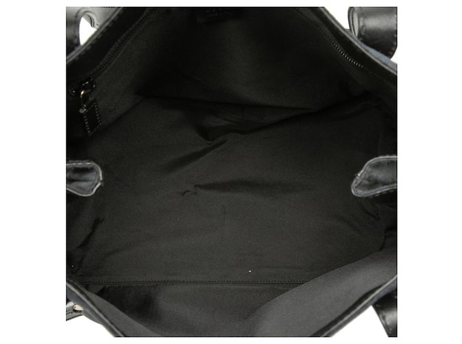 Borsa Tote in Canvas GG Nera Gucci Nero - vista 4