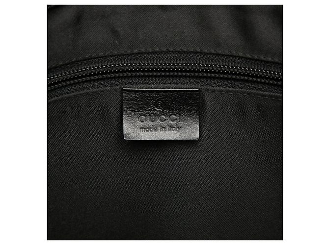 Borsa Tote in Canvas GG Nera Gucci Nero - vista 5