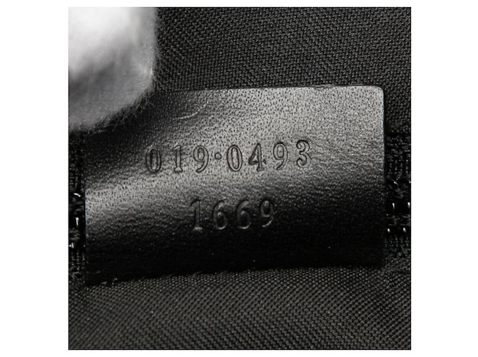 Borsa Tote in Canvas GG Nera Gucci Nero - vista 6