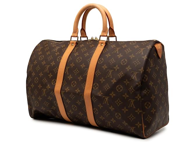 Louis Vuitton Keepall 45 Monogram Marrone - vista 2