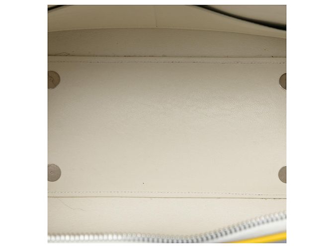 Belt Bag Céline Borsa a cintura mini in pelle di vitello liscia bianca Celine Bianco - vista 4