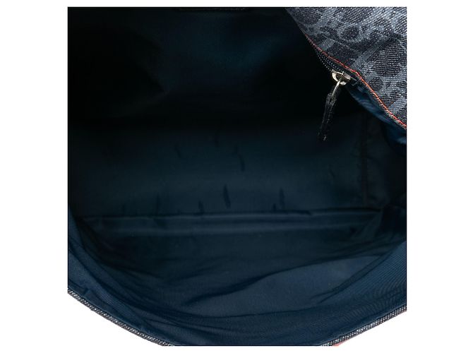 Borsa a tracolla in denim Blue Diorissimo di Dior - vista 4