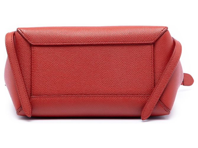 Belt Bag Céline Celine Rote Nano Rindsleder Gürteltasche - Ansicht 3