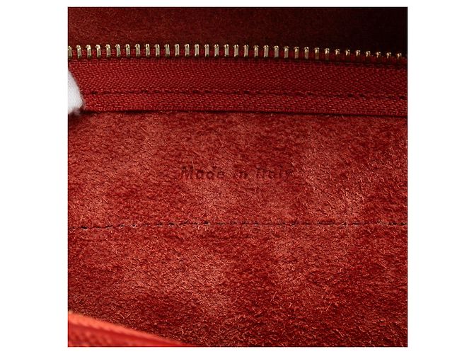 Belt Bag Céline Celine Rote Nano Rindsleder Gürteltasche - Ansicht 5